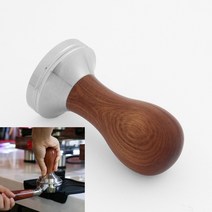 우드 스텐 커피탬퍼 53MM 커피탬핑 커피댐퍼 커피도징 커피넉박스 탬핑스테이션 템핑 탬핑 커피도구 커피퍽