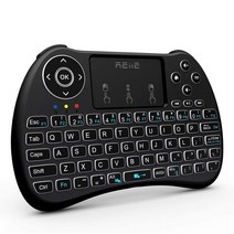 H9+ 백라이트 무선 미니 키보드 터치패드 스마트 TV 안드로이드 TV 박스 Windows 7 8 10, H9+US