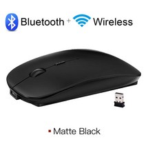 무선 무소음 게이밍 버티컬 마우스 충전식 블루투스 컴퓨터 인체 공학적 미니 Usb 2.4Ghz 조용한 맥북 광학 노트북 pc용, CHINA