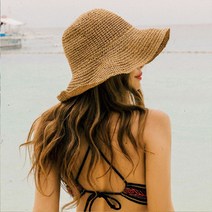 여름 휴가 바캉스 플로피 와이어햇 밀짚 모자