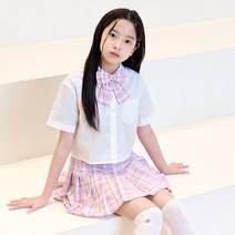 청순리본반팔블라우스TGBW23403