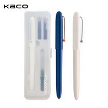 카코 KACO 레트로 만년필, F, 블랙