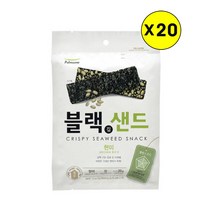 (상온)[풀무원]블랙김샌드현미20gx20 한박스