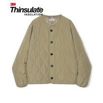 PARTIMENTO 3M 신슐레이트 퀄티드 MK3 자켓 카키 3M Thinsulate Quilted MK3 Jacket Khaki