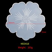 레진탑꾸재료 큰 사각형 트레이 uv 수지 금형 크리스탈 에폭시 실리콘 금형 diy 과일 디스크 차 플레이트 탁상 코스터 만들기 금형 도구, zpmoid206-