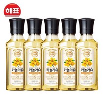 해표 카놀라유 250ml, 5개입