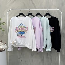 [봄신상무배]엘에이 카 루즈핏 맨투맨 티셔츠