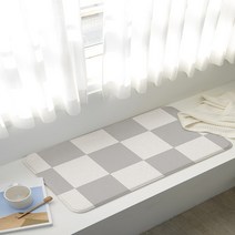 주방 매트 발 싱크대 씽크대 요가 현관, 체스그레이