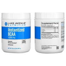 레이크에비뉴뉴트리션 BCA BACC 무향 907g, 1+1+1