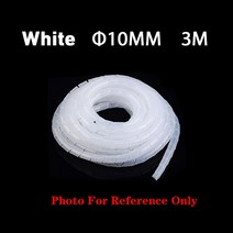 부품 나선형 랩 슬리브 튜브 3mm/4mm/5mm/6mm/8mm/10mm 난연성 케이블 보호 밴드 권선 파이프 와이어, [04] 6MM 3M-Black