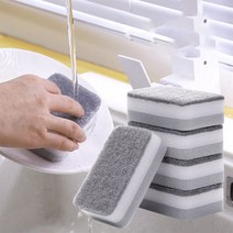 주방 양면수세미 스펀지 스크러바 수세미 다목적