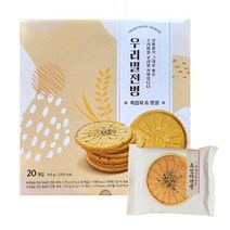 우리밀 전병 흑임자 땅콩맛 540g (20개입) 전통간식