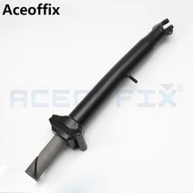 자전거스템 핸들바 스템 Aceoffix-Brompton 접이식 자전거 헤드 튜브 스템 M S 타입 크롬 몰리브덴 스틸, 02 M type glossy black