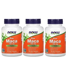 1+1 +1 나우푸드 마카 무가공 750mg 베지캡슐 블랙마카 페루마카 90정 스테아르산 정품품질보장