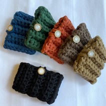 뜨개diy 물결 카드지갑 뜨개 카드지갑 코바늘, 없음, 그린