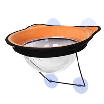반려묘 투룸 창문에 윈도우 유리창 고양이 창문해먹 냥이해먹 공중 벽 아크릴 걸이, 업그레이드 우주마스크-오렌지, 컬렉션 추가구매 우선배송