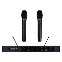 카날스BK-8200 900MHz 2CH 무선마이크 행사용 강의용, BK-8200(핸드형+핸드형)