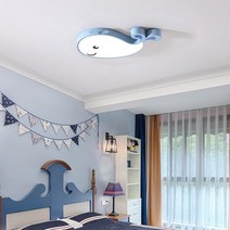 보아스라이팅 아기고래 방등(LED) 홈 디자인 인테리어 조명, 아기고래방등(LED)-블루