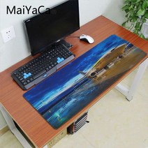 지패드5Maiyaca GTA 5 벽지 노트북 마우스 패드 게이머 애니메이션 매트 속도 버전, 한개옵션1, 04 Lock Edge 30x60cm