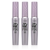 에뛰드하우스 래쉬 펌 볼륨 픽스 마스카라 NEW (8g), 블랙, 3개