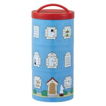 무민 하우스 3단 원형 도시락 480ml, M상품선택, 1개
