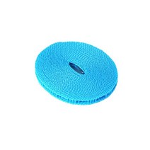새로운 여행 가정용 세탁 스토리지 용품 나일론 빨랫줄 울타리 비 슬립 Windproof 빨랫줄 퀼트 에어 로프 야외, Blue_3M