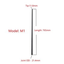 카본상대 당구큐 당구 상대 당구큐팁, 4.1+5-16x14 Joint