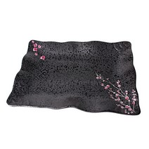 ATT 도자기 아이(i) 웨이브 직사각 접시 초밥 김밥 스끼다시 샐러드 과일 접시 한식 일식 플레이트 [옵션선택] LX26660D1735, [AT](중) 15인치