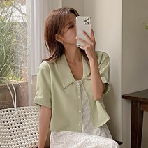 코코블랑 허밍 퍼프 반팔셔켓