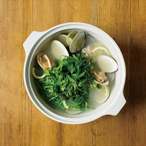 킨토 카코미 전골냄비 2.5리터 - 블랙 화이트, 2.5L