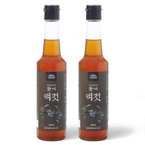 시장쏙 프리미엄 만능 소스 국산 꽃게 액젓, 2개, 500ml