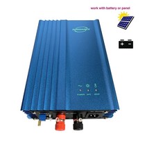 태양광인버터 자동차인버터 캠핑변압기 500w 마이크로 그리드 타이 mppt 태양 광 패널 용 순수 사인파 amp12v24v36v48v72v 조절 가능한 배터리 방전, pv 16-28v 박쥐 12v, 220v