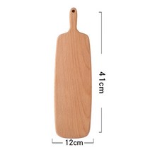 원목도마 캄포 플레이팅 월넛 도마 치즈보드 검은 나무 너도밤 나무 호두 단단한 나무 피자 빵 과일 스시 커피 트레이 주방 도구, 너도밤나무