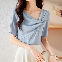 키첼 피아나 꼬임 블라우스