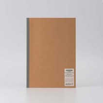 단순생활 실제본 노트 A4 크라프트 40매 01009, 단품