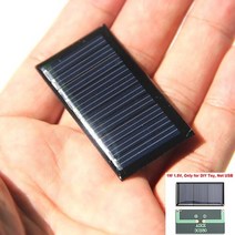 5v high power usb solar panel 야외 방수 하이킹 캠핑 휴대용 셀 전원 은행 배터리 태양열 충전기 휴대 전화, 1w 30mmx60mm 1.5v