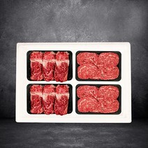 1등급 선물세트 등심/불고기 각 800g/800g 총 1.6kg, 단품