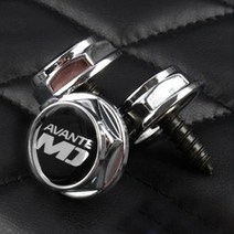 VIP KOZON [자동차 번호판 볼트] 에폭시-아반떼MD_3P (1세트) 볼트, 1set