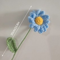 초등학생 졸업식 꽃다발 어린이집 학사모 축제를 위한 수제 DIY 꽃다발 니트 꽃 부케 발렌타인데이 선물, 08 A3