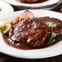 TWKL 함박스테이크 한우정육+돈정육 180G 4팩, 도톰한 수제 함박스테이크 180g 4팩