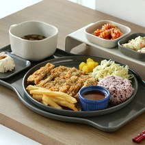 7P 1인 용 혼밥 브런치 모던 홈세트 멜라민 식기 그릇 세트 접시 식판 식기세트, 모던 홈세트 7P, 아이보리