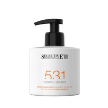 셀렉티브프로페셔널 이태리 531 트리트먼트 보색 컬러 샴푸 헤어 매니큐어 275ml, 골든, 1개