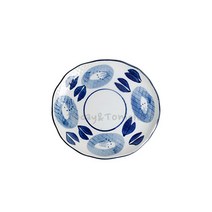 ★T&T★ 도자기 꽃잎 평앞접시 반찬 접시 식당 업소용 일식 한식 샐러드 그릇 식기 ★R761YF★185J782