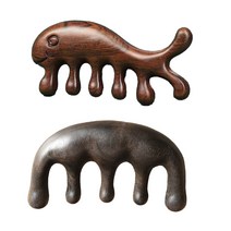 젬버트 남녀로소 지압 두피 괄사 마사지기 2종 세트, 2개