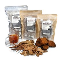 명절선물 김오곤원장의 홍삼차가버섯차 100티백 쇼핑백포함, 제품선택:홍삼차가버섯차 100T+쇼핑백, 단품
