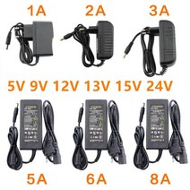 장비 차량용 전기 추천 12V DC 전원 공급 장치 5V 6V 8V 9V 10V 13V 14V 15V 24V 1A 2A 3A 5A 6A 8A 변압기 AC 220V ~ 어댑터 LE, 10A, EU 플러그