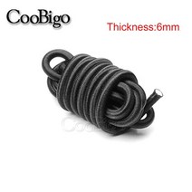 텐트 캠핑 탄성끈 스트레치코드 조절 로프 세트 야외 프로젝트 카약 보트 만들기 보석에 대 한 5 미터 강한 탄성 번지 충격 코드 스트레치 문자열, 직경 6mm