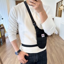 어깨로매는 여행용 RFID차단 소매치기 방지 복대 힙색