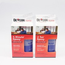 다용도 에폭시 / DEVCON 데브콘 5분에폭시/ 2TON 30분에폭시 다용도 접착제 다목적 본드, 2번: 30분에폭시