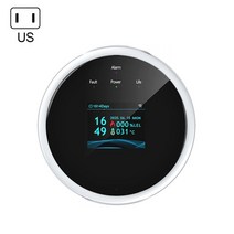 가스검출기 감지기 측청기 검진기 tuya smart life 천연 가스 누출 감지기 wifi 메탄 프로판 lpg 온도 센서 app 모니터가있는 가연성 가스 감지기, a, 우리 플러그